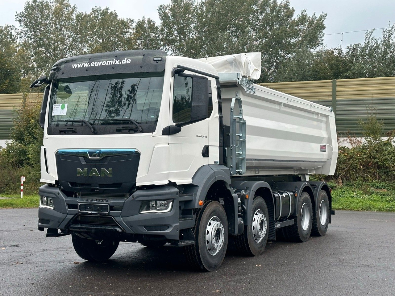 MAN TGS 41.440 BB 8X4 Euromix Mulden Kipper HARDOX - Kipper: das Bild 1 MAN TGS 41.440 BB 8X4 Euromix Mulden Kipper HARDOX - Kipper: das Bild 1