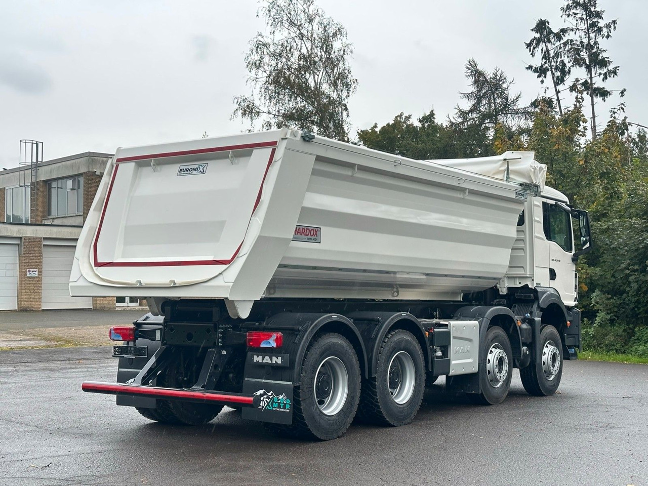 MAN TGS 41.440 BB 8X4 Euromix Mulden Kipper HARDOX - Kipper: das Bild 5 MAN TGS 41.440 BB 8X4 Euromix Mulden Kipper HARDOX - Kipper: das Bild 5