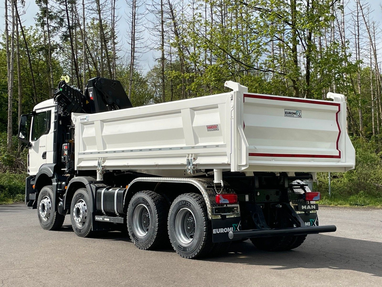 MAN TGS 41.480 8x4/Euro6e Euromix Kipper Hiab 228-6 - Kipper, Autokran: das Bild 5 MAN TGS 41.480 8x4/Euro6e Euromix Kipper Hiab 228-6 - Kipper, Autokran: das Bild 5