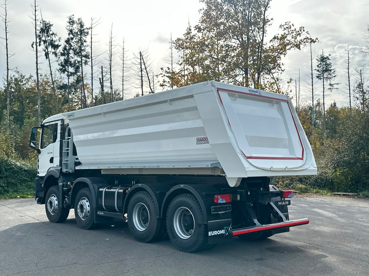 MAN TGS 41.480 BB 8X4 Euromix Mulden Kipper HARDOX - Kipper: das Bild 4 MAN TGS 41.480 BB 8X4 Euromix Mulden Kipper HARDOX - Kipper: das Bild 4