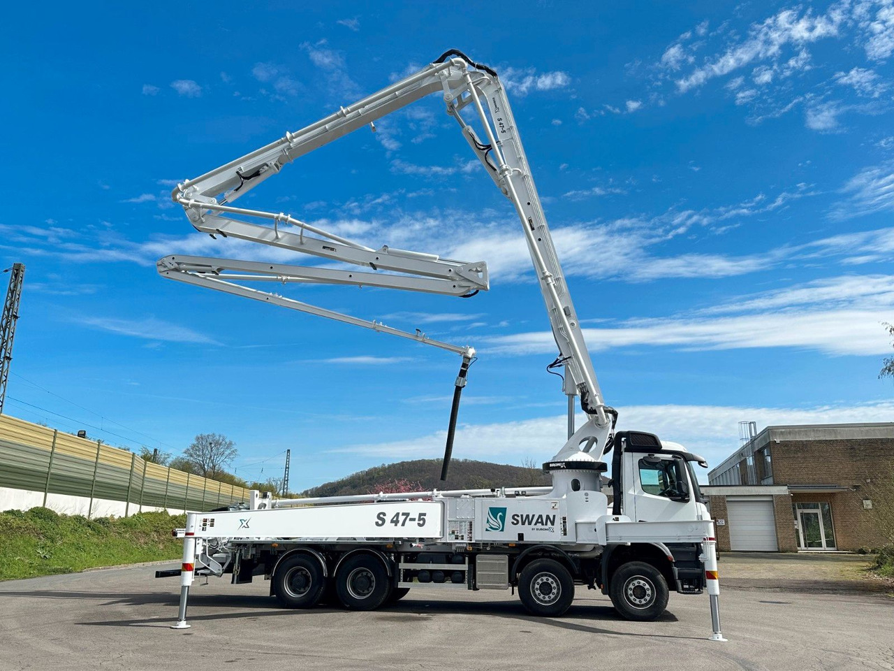 Mercedes-Benz Arocs 5 4542 8x4 SWAN TSP 47-5 160RZ ( 47m ) – Finanzierungsleasing Mercedes-Benz Arocs 5 4542 8x4 SWAN TSP 47-5 160RZ ( 47m ): das Bild 11