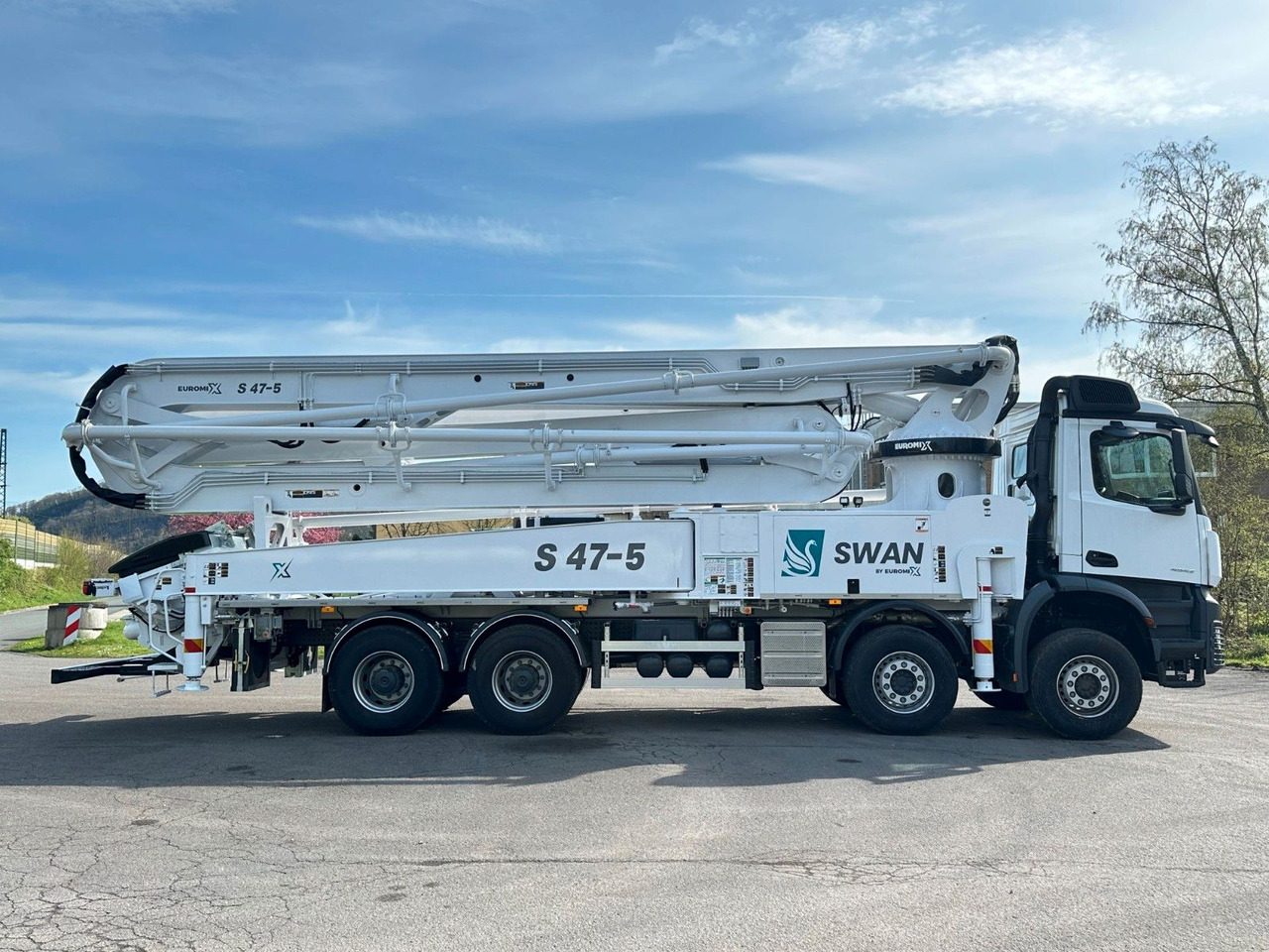 Mercedes-Benz Arocs 5 4542 8x4 SWAN TSP 47-5 160RZ ( 47m ) – Finanzierungsleasing Mercedes-Benz Arocs 5 4542 8x4 SWAN TSP 47-5 160RZ ( 47m ): das Bild 6