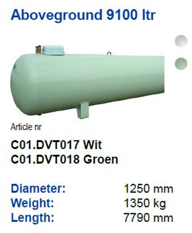 De Visser Propaan/Butaan LPG tank 9100 L gastank Propaan/Butaan LPG tank 9100 L (4,55 ton) Gastank Ø 1250 including tank fittings ID 11.10 L: 7790mm, 1350kg option of heating spiral - Kraftstofftank für LKW: das Bild 4 De Visser Propaan/Butaan LPG tank 9100 L gastank Propaan/Butaan LPG tank 9100 L (4,55 ton) Gastank Ø 1250 including tank fittings ID 11.10 L: 7790mm, 1350kg option of heating spiral - Kraftstofftank für LKW: das Bild 4