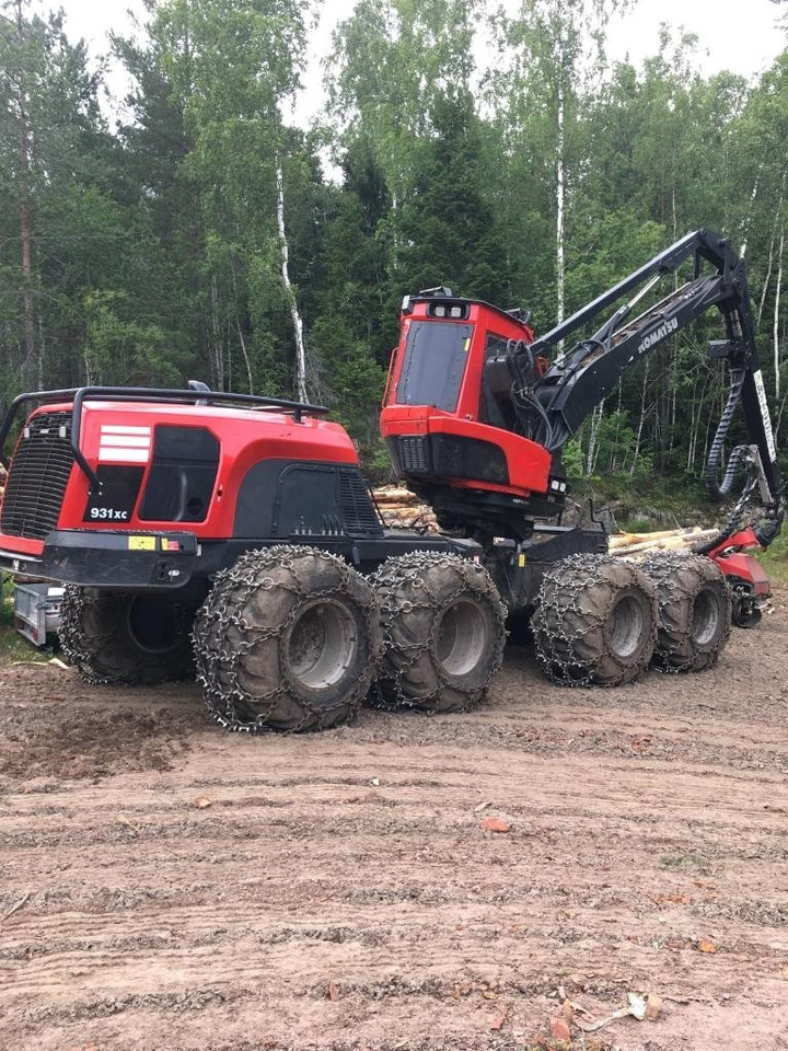 Komatsu 931 XC - Harvester: das Bild 2 Komatsu 931 XC - Harvester: das Bild 2