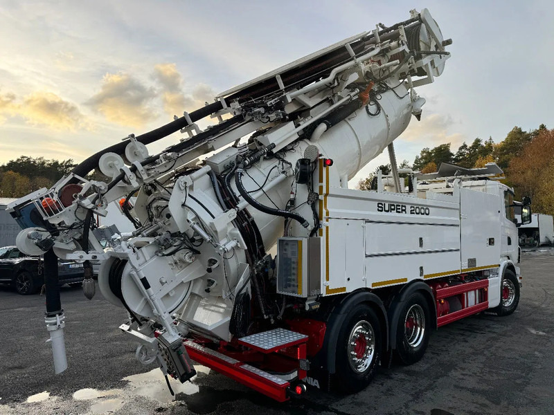 Leasing für Scania G440 Euro 6, Vacuum / Sewer Jetter / Recycler, Super 2000, 2013 Scania G440 Euro 6, Vacuum / Sewer Jetter / Recycler, Super 2000, 2013: das Bild 8