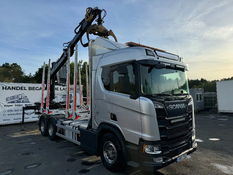 Scania R730 V8 6X4, Retarder,Timber-truck + Kesla, 2020 - Holztransporter, Autokran: das Bild 1 Scania R730 V8 6X4, Retarder,Timber-truck + Kesla, 2020 - Holztransporter, Autokran: das Bild 1