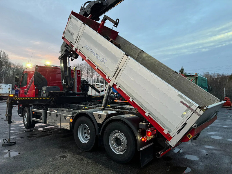 Kipper, Autokran Volvo FMX 410 6x2*4, Tipper & Crane, 2015: das Bild 12