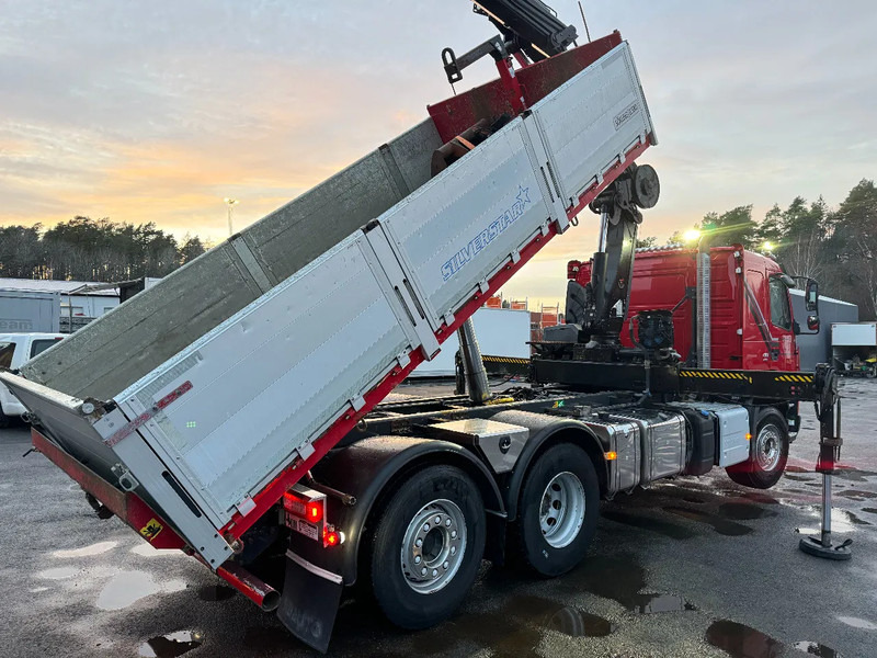 Kipper, Autokran Volvo FMX 410 6x2*4, Tipper & Crane, 2015: das Bild 15