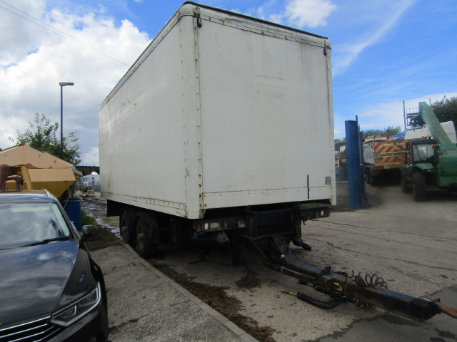 DRAWBAR BOX VAN TRAILER TANDEM AXLE (EX DRIVING SCHOOL MOT EXPIRED) - Koffer Anhänger: das Bild 2 DRAWBAR BOX VAN TRAILER TANDEM AXLE (EX DRIVING SCHOOL MOT EXPIRED) - Koffer Anhänger: das Bild 2