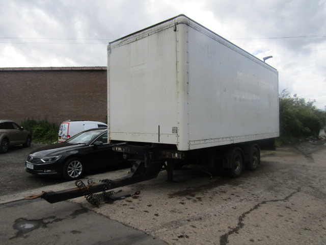 DRAWBAR BOX VAN TRAILER TANDEM AXLE (EX DRIVING SCHOOL MOT EXPIRED) - Koffer Anhänger: das Bild 4 DRAWBAR BOX VAN TRAILER TANDEM AXLE (EX DRIVING SCHOOL MOT EXPIRED) - Koffer Anhänger: das Bild 4