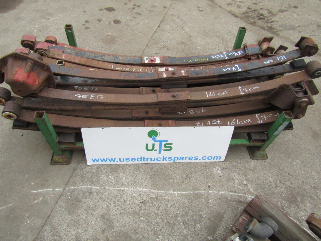 IVECO TECTOR 75E17 REAR 2 LEAF SPRINGS 161 X 7 CM - Federung für LKW: das Bild 2 IVECO TECTOR 75E17 REAR 2 LEAF SPRINGS 161 X 7 CM - Federung für LKW: das Bild 2