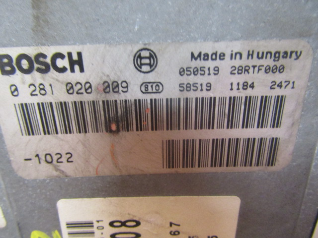MAN M2000 SERIES 220 ENGINE ECU BOSCH P/NO 0.281020009 - Steuergerät für LKW: das Bild 3 MAN M2000 SERIES 220 ENGINE ECU BOSCH P/NO 0.281020009 - Steuergerät für LKW: das Bild 3