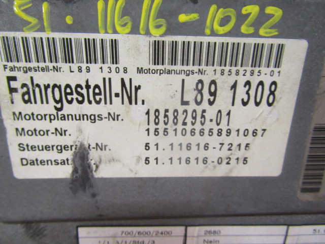 MAN M2000 SERIES 220 ENGINE ECU BOSCH P/NO 0.281020009 - Steuergerät für LKW: das Bild 2 MAN M2000 SERIES 220 ENGINE ECU BOSCH P/NO 0.281020009 - Steuergerät für LKW: das Bild 2