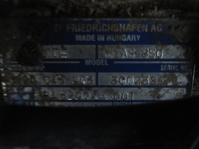 MAN TGL ZF 6AS850 AUTOMATIC GEARBOX - Getriebe für LKW: das Bild 3 MAN TGL ZF 6AS850 AUTOMATIC GEARBOX - Getriebe für LKW: das Bild 3