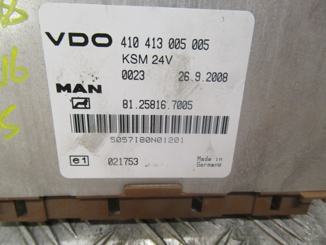 MAN TGM KSM CONTROL UNIT 81.25816.7005 - Elektrische Ausrüstung für LKW: das Bild 2 MAN TGM KSM CONTROL UNIT 81.25816.7005 - Elektrische Ausrüstung für LKW: das Bild 2
