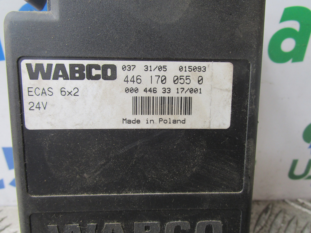 MERCEDES AXOR / ACTROS WABCO ECAS ECU P/NO 0004463317/001 - Steuergerät für LKW: das Bild 2 MERCEDES AXOR / ACTROS WABCO ECAS ECU P/NO 0004463317/001 - Steuergerät für LKW: das Bild 2