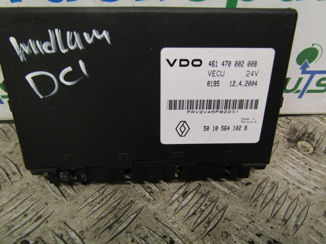 RENAULT MIDLUM VEHICLE BODY ECU P/NO 5010564102B / 461470002008 - Steuergerät für LKW: das Bild 1 RENAULT MIDLUM VEHICLE BODY ECU P/NO 5010564102B / 461470002008 - Steuergerät für LKW: das Bild 1