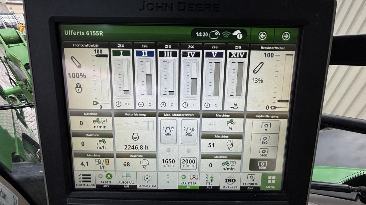 John Deere 6155R - Traktor: das Bild 3 John Deere 6155R - Traktor: das Bild 3