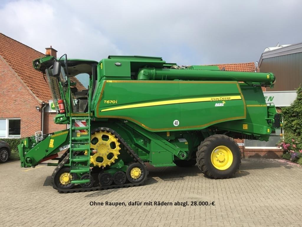 John Deere MÄHDRESCHER T670 LL - Mähdrescher: das Bild 1 John Deere MÄHDRESCHER T670 LL - Mähdrescher: das Bild 1