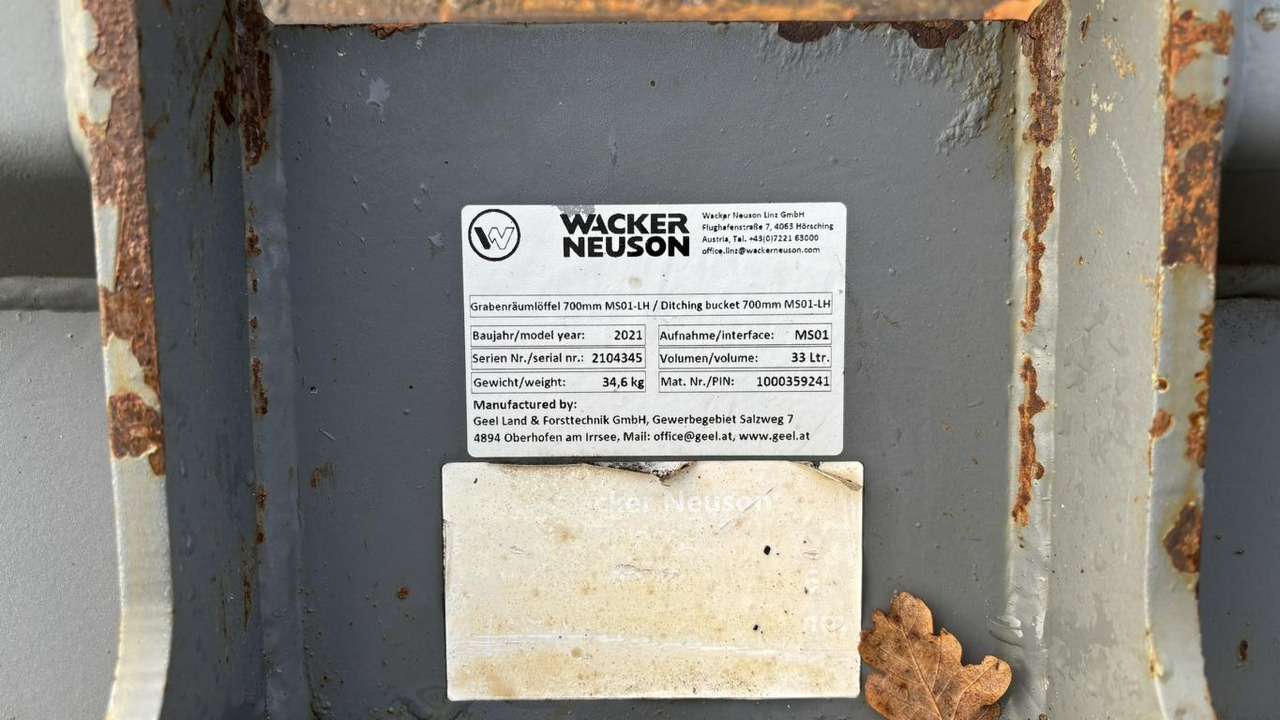 Wacker 803 - Minibagger: das Bild 3 Wacker 803 - Minibagger: das Bild 3