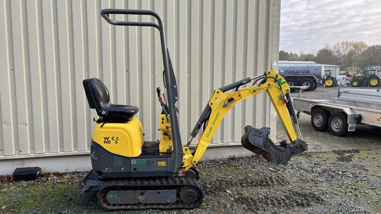 Wacker 803 - Minibagger: das Bild 1 Wacker 803 - Minibagger: das Bild 1