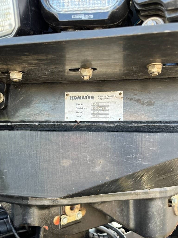 Komatsu 911.6 - Harvester: das Bild 4 Komatsu 911.6 - Harvester: das Bild 4