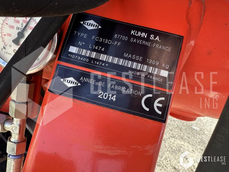 Kuhn FC 313 D - Mähwerk: das Bild 5 Kuhn FC 313 D - Mähwerk: das Bild 5