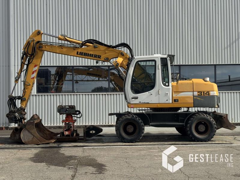 Liebherr A314 Litronic - Mobilbagger: das Bild 2 Liebherr A314 Litronic - Mobilbagger: das Bild 2