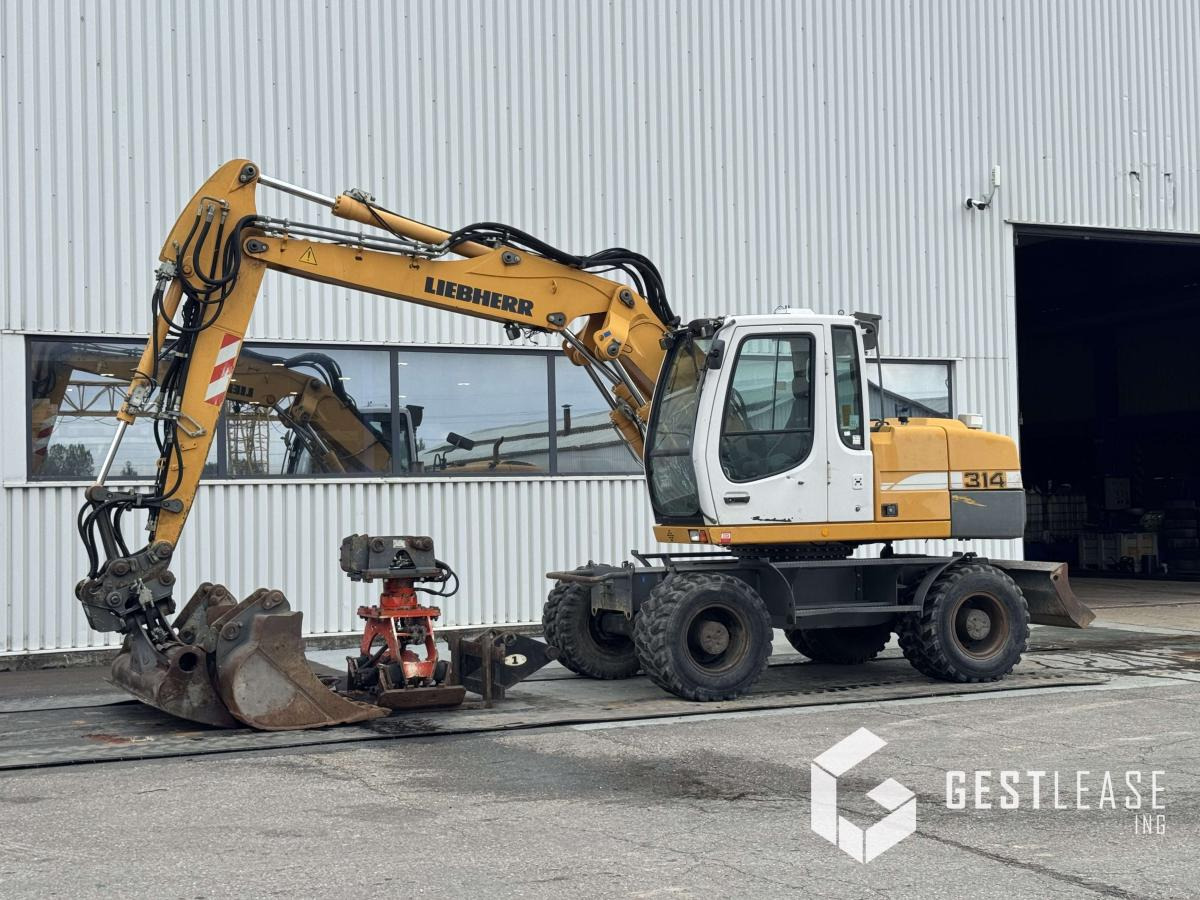 Liebherr A314 Litronic - Mobilbagger: das Bild 1 Liebherr A314 Litronic - Mobilbagger: das Bild 1