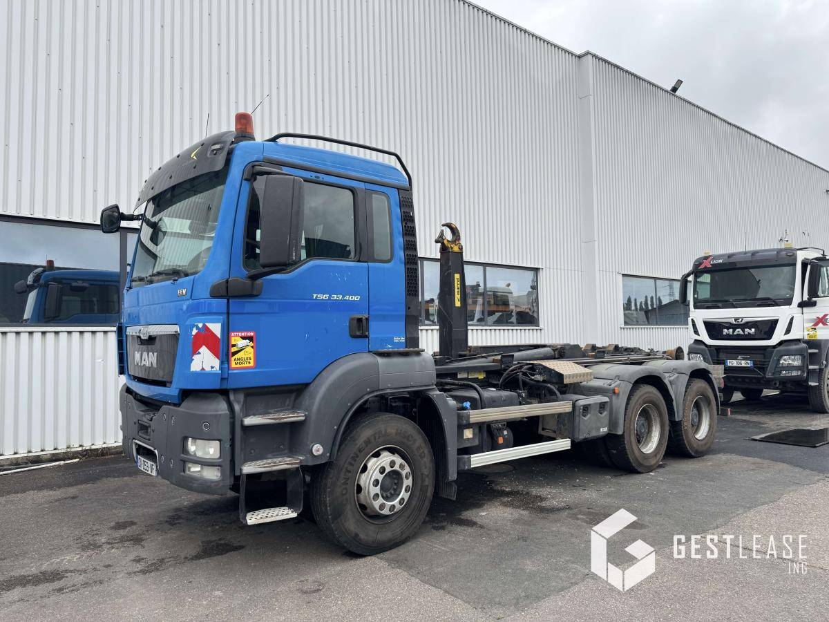 MAN TGS 33.400 - Abrollkipper: das Bild 1 MAN TGS 33.400 - Abrollkipper: das Bild 1