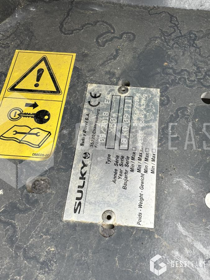 Düngerstreuer Sulky X50+: das Bild 7