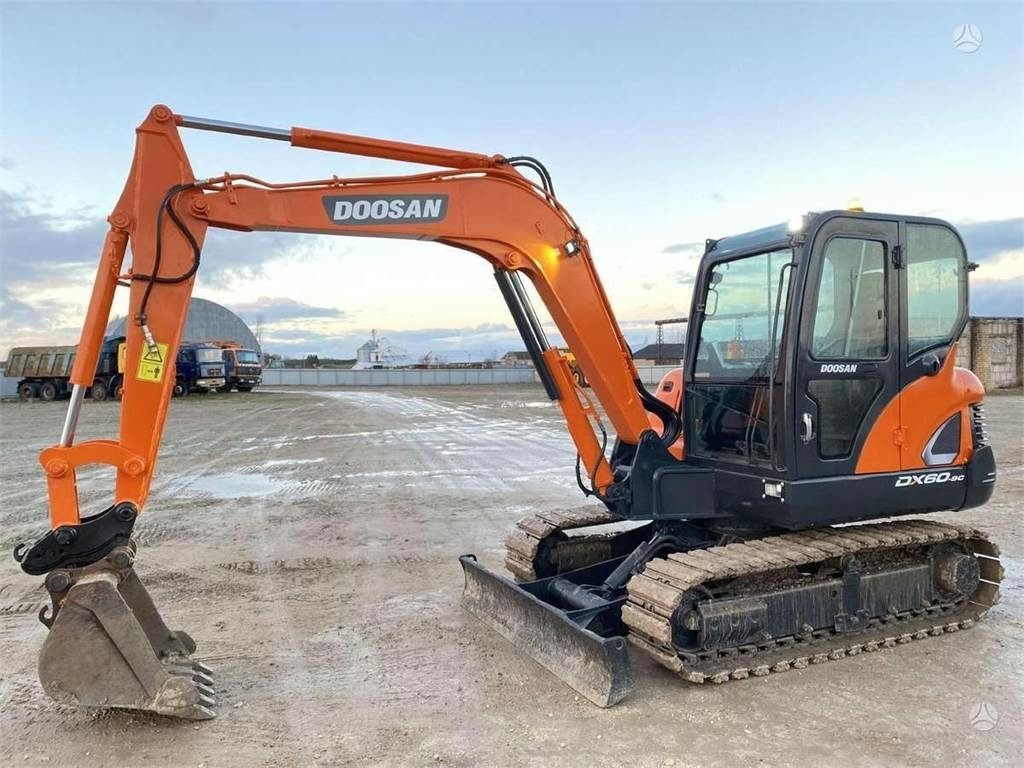 Doosan DX 60 C - Minibagger: das Bild 1 Doosan DX 60 C - Minibagger: das Bild 1
