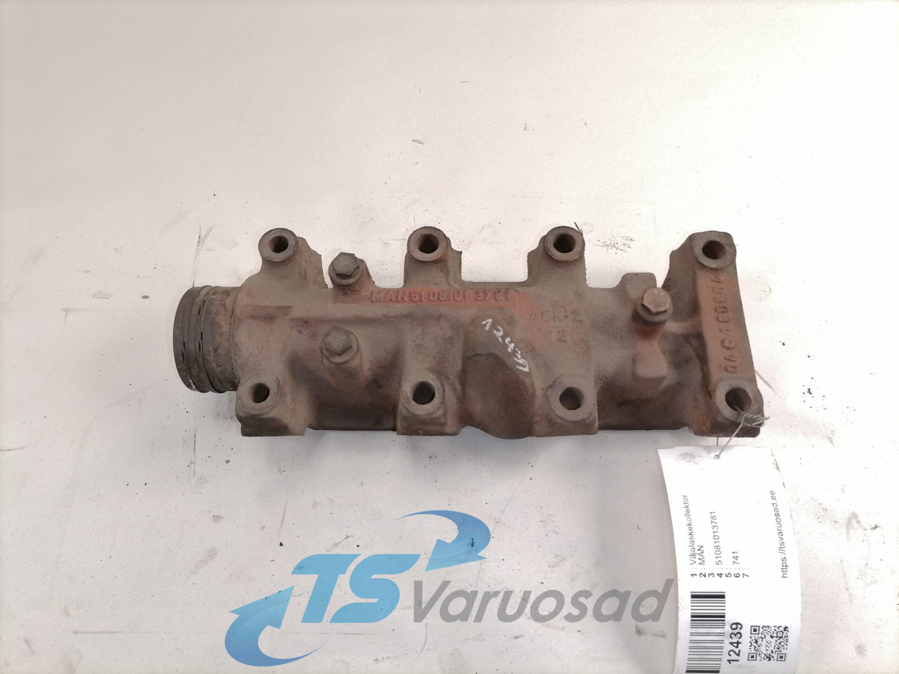 MAN Exhaust mainfold 51081013781 - Abgaskrümmer für LKW: das Bild 1 MAN Exhaust mainfold 51081013781 - Abgaskrümmer für LKW: das Bild 1
