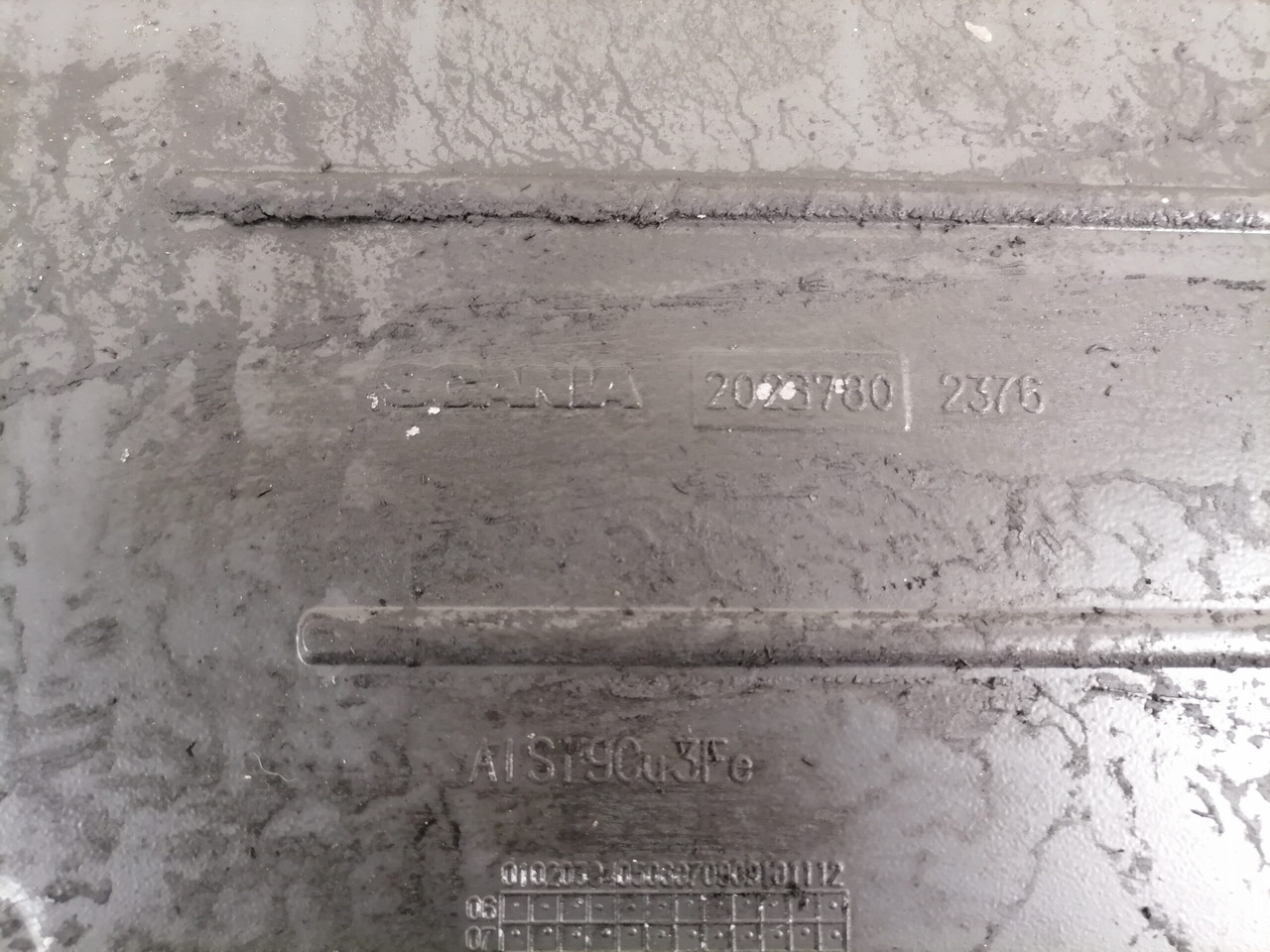 Scania Oil sump 2023780 - Ölwanne für LKW: das Bild 3 Scania Oil sump 2023780 - Ölwanne für LKW: das Bild 3