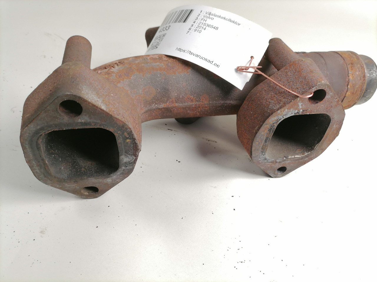 Volvo Exhaust mainfold 21536548 - Abgaskrümmer für LKW: das Bild 4 Volvo Exhaust mainfold 21536548 - Abgaskrümmer für LKW: das Bild 4