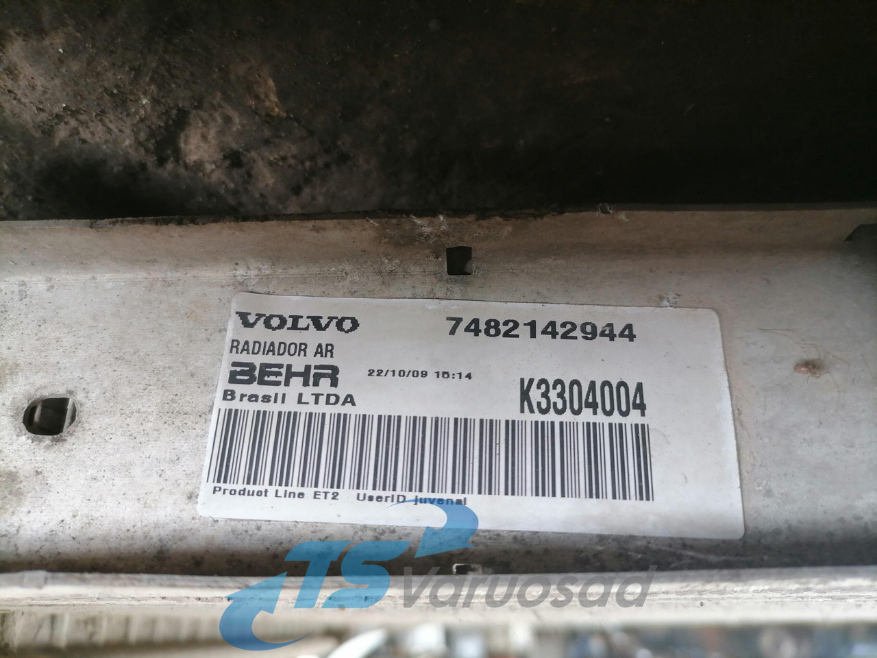 Volvo Intercooler radiator 7482142944 - Interkühler für LKW: das Bild 3 Volvo Intercooler radiator 7482142944 - Interkühler für LKW: das Bild 3
