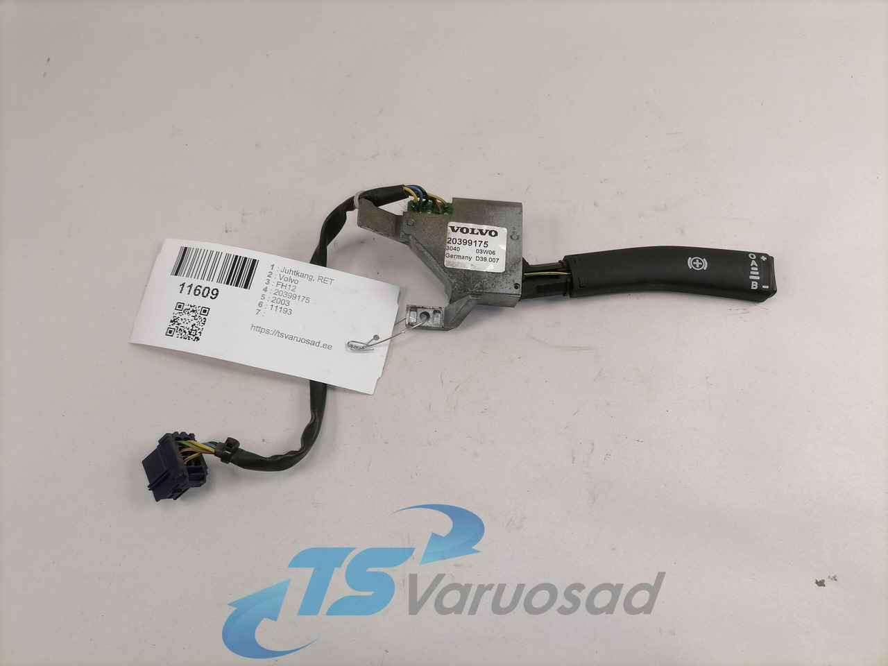 Volvo Switch 20399175 - Elektrische Ausrüstung für LKW: das Bild 1 Volvo Switch 20399175 - Elektrische Ausrüstung für LKW: das Bild 1