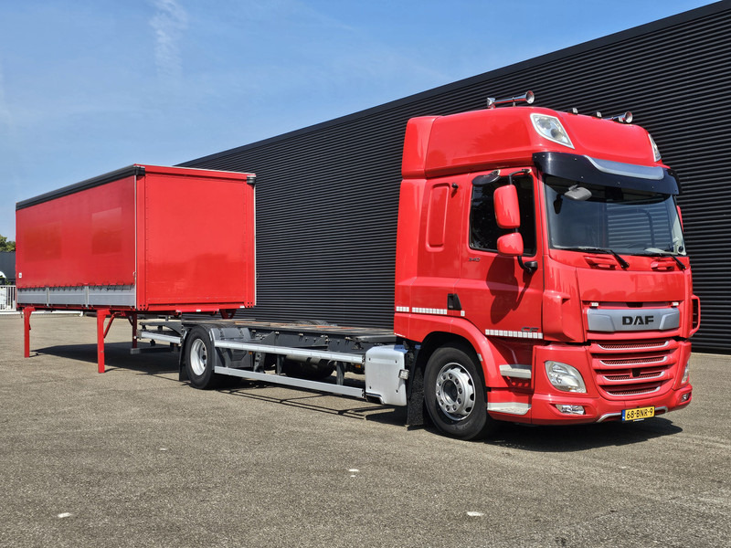 DAF CF 340 SPACECAB / 2 X BDF LAADBAK - Plane LKW: das Bild 4 DAF CF 340 SPACECAB / 2 X BDF LAADBAK - Plane LKW: das Bild 4