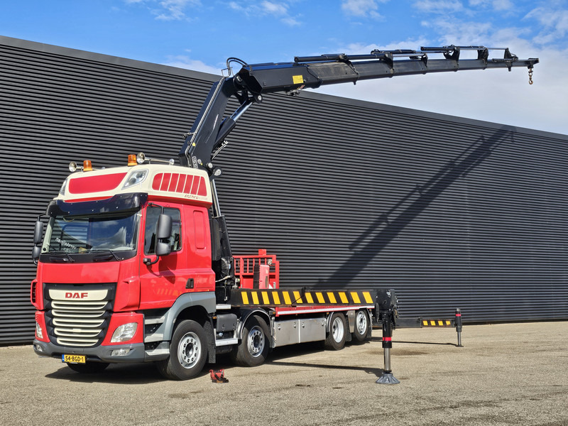 DAF CF 460 8x2/6 / FASSI 82 t/m CRANE / KRAN - 18.3 mtr - Pritsche LKW, Autokran: das Bild 1 DAF CF 460 8x2/6 / FASSI 82 t/m CRANE / KRAN - 18.3 mtr - Pritsche LKW, Autokran: das Bild 1