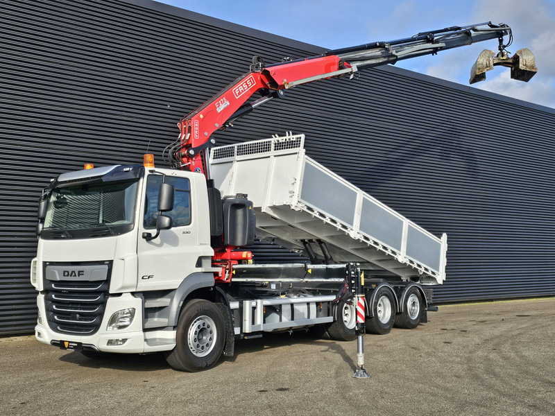 DAF CF 530 8x4-4 / FASSI 27.5 t/m CRANE + TIPPER - Autokran: das Bild 1 DAF CF 530 8x4-4 / FASSI 27.5 t/m CRANE + TIPPER - Autokran: das Bild 1