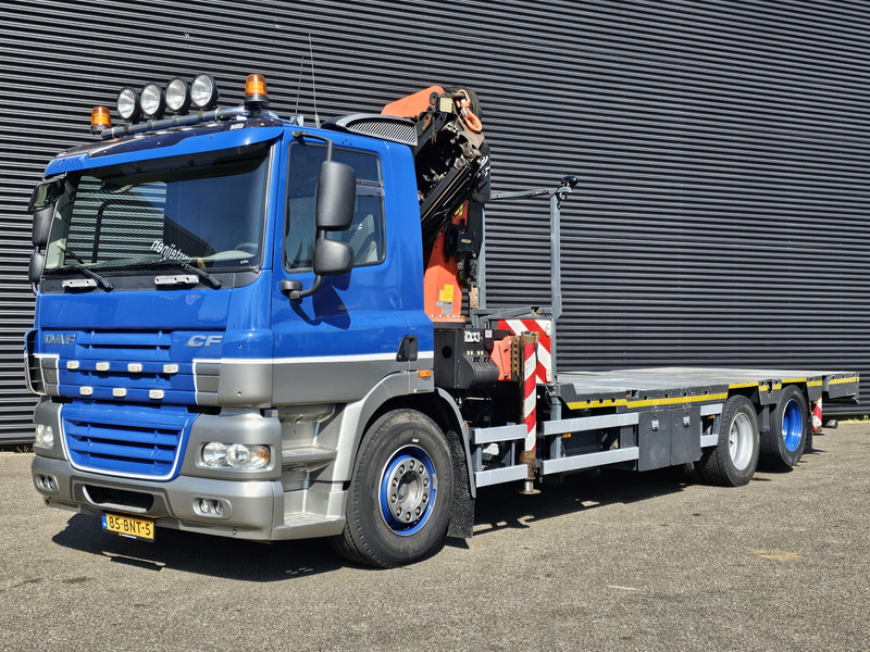 Pritsche LKW, Autokran DAF CF85.460 / 6x2 / PALFINGER 29TM / CRANE / KRAN: das Bild 8