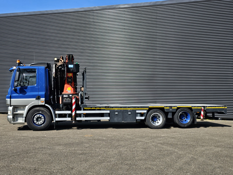 Pritsche LKW, Autokran DAF CF85.460 / 6x2 / PALFINGER 29TM / CRANE / KRAN: das Bild 6
