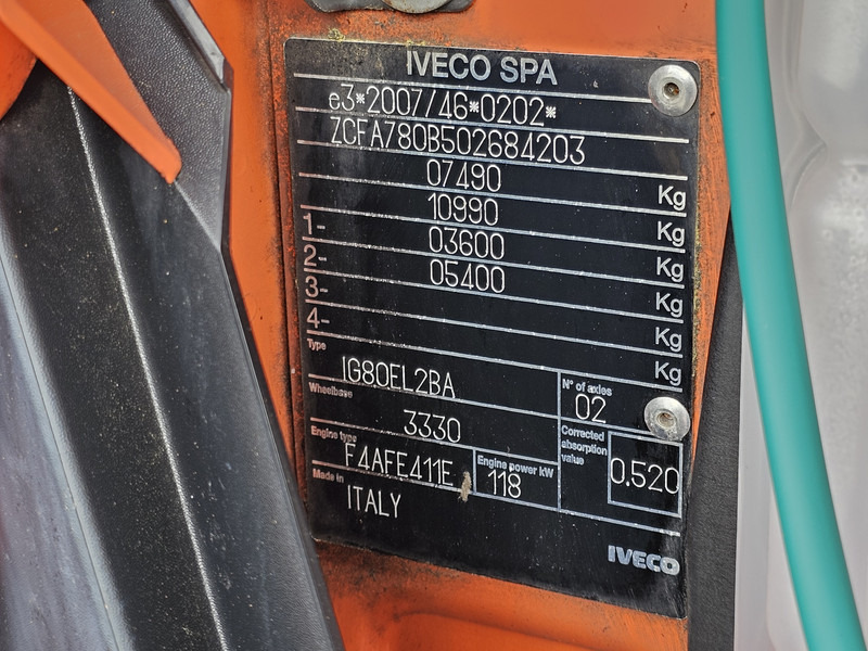 Abschleppwagen Iveco 80-160L / OPRIJ WAGEN / MACHINE TRANSPORTER: das Bild 19