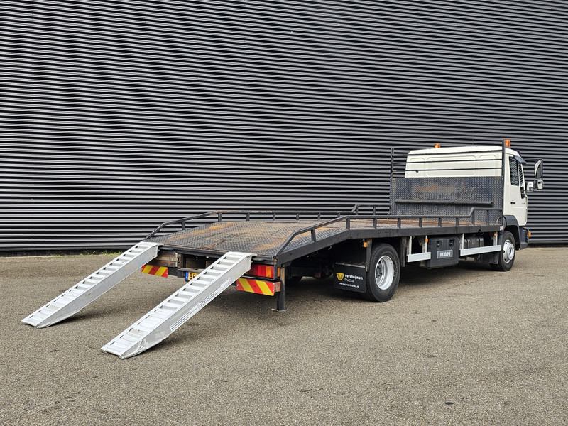 MAN LE 12.180 / OPRIJ / MACHINE TRANSPORT - Autotransporter LKW: das Bild 4 MAN LE 12.180 / OPRIJ / MACHINE TRANSPORT - Autotransporter LKW: das Bild 4