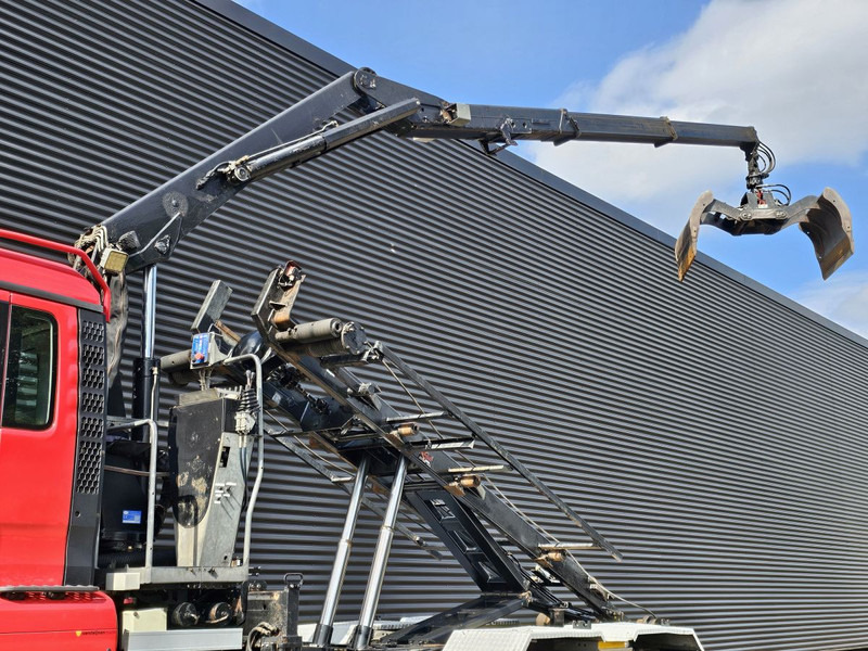 MAN TGS 26.400 / 6x4H-2 / HMF Z KRAAN + CONTAINERSYSTEM - Seil Abrollkipper, Autokran: das Bild 2 MAN TGS 26.400 / 6x4H-2 / HMF Z KRAAN + CONTAINERSYSTEM - Seil Abrollkipper, Autokran: das Bild 2