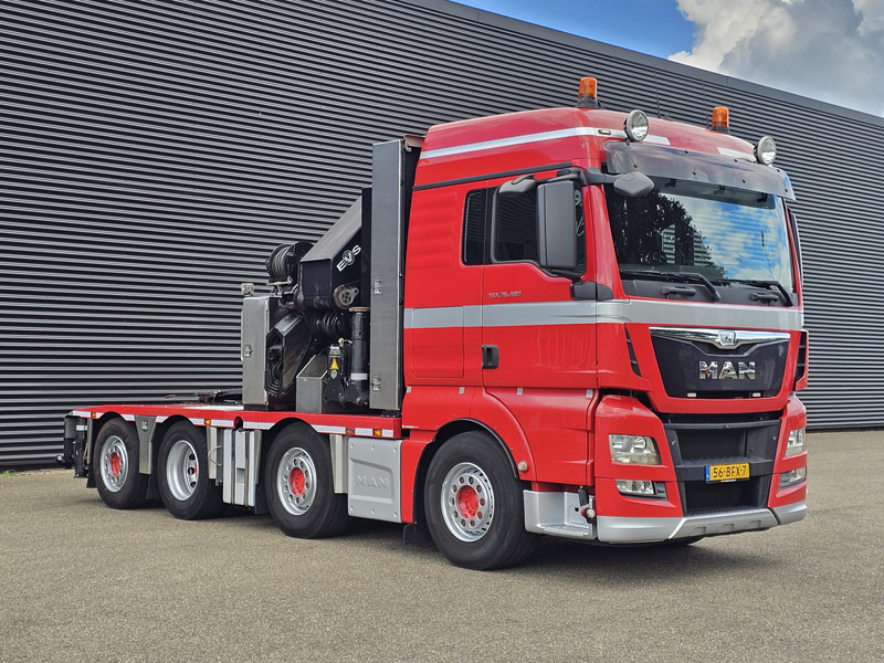 Sattelzugmaschine MAN TGX 37.480 8x2-6 / HMF 85 t/m CRANE / KRAN: das Bild 12