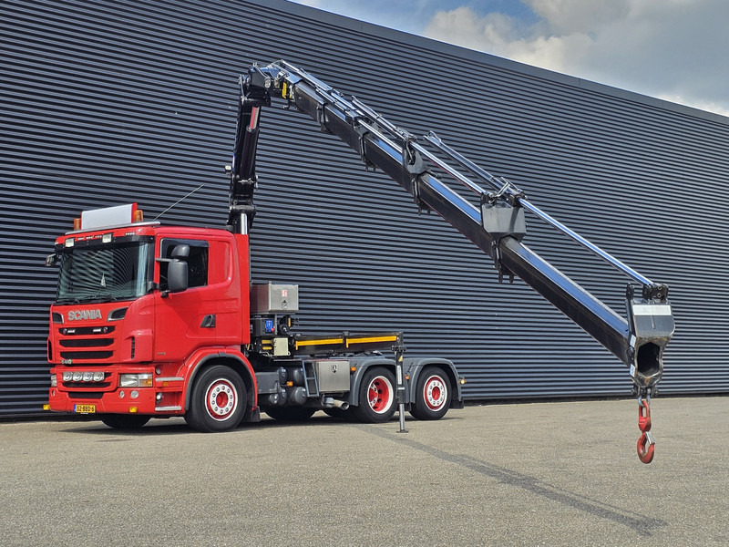 Scania G 440 A 6X2*4 / HMF 24 t/m CRANE / KRAN - Sattelzugmaschine: das Bild 4 Scania G 440 A 6X2*4 / HMF 24 t/m CRANE / KRAN - Sattelzugmaschine: das Bild 4