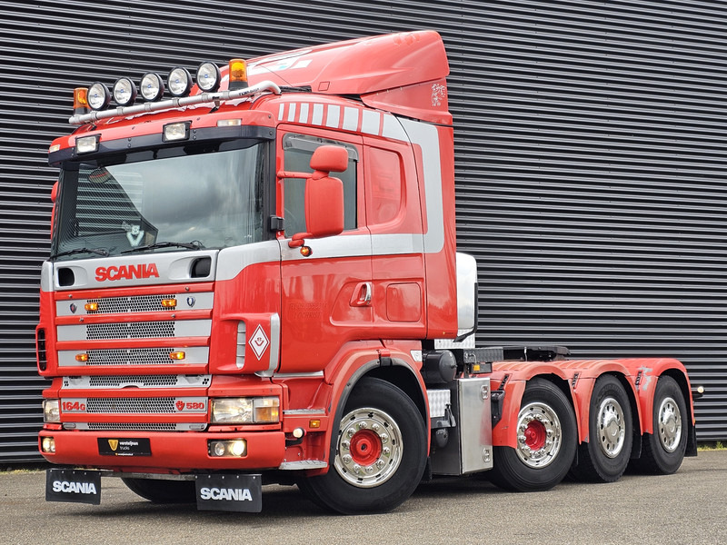 Scania R 164.580 8x4-4 / 150T / MANUAL / RETARDER / BIG AXLE - Sattelzugmaschine: das Bild 1 Scania R 164.580 8x4-4 / 150T / MANUAL / RETARDER / BIG AXLE - Sattelzugmaschine: das Bild 1