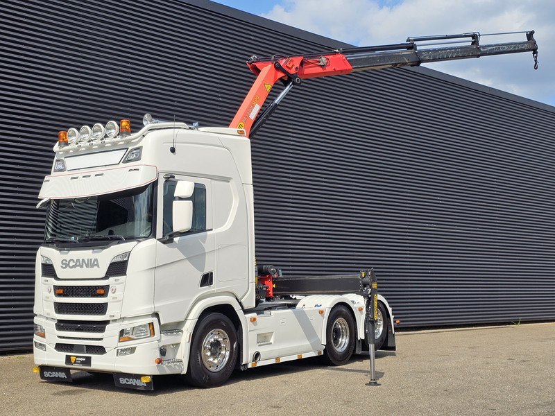Scania R500 6x2 / RETARDER / PALFINGER CRANE / KRAN - Sattelzugmaschine: das Bild 1 Scania R500 6x2 / RETARDER / PALFINGER CRANE / KRAN - Sattelzugmaschine: das Bild 1