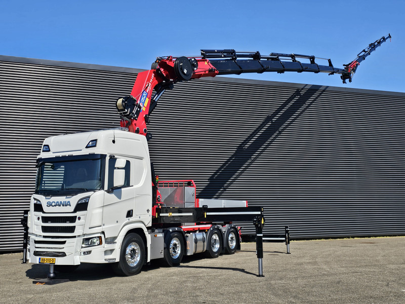 Scania R590 8x2*6 HMF 9520 + JiB + WINCH / TRACTOR / - Sattelzugmaschine: das Bild 2 Scania R590 8x2*6 HMF 9520 + JiB + WINCH / TRACTOR / - Sattelzugmaschine: das Bild 2